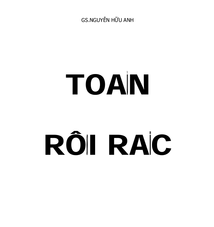 Giáo Trình Cấu Trúc Rời Rạc